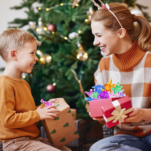 Pha lê mini khủng long con số Trứng phục sinh giỏ stuffers số lượng lớn đồ chơi cho trẻ em lớp học giải thưởng Mini khủng long con số - Product Image 6