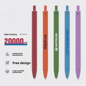 Bolígrafos de Gel Retráctiles de Plástico X615 de 0.5mm, 12 Colores, con Logotipo Personalizado, Venta al Por Mayor - Product Image 2