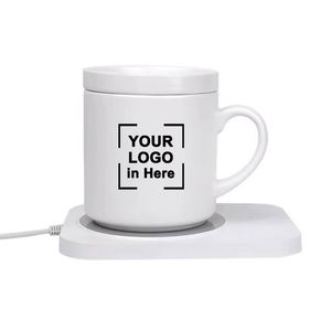 Wsy407 Hot Sale Touch <b>Usb</b> Ceramics Mug <b>Heating</b> Pad Temperature Control Smart Coffee Cup Warmer With Custom Logo - Product Image 1