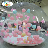 Artiste de ballon populaire de nouveau style annonçant gonflable la maison de bulle gonflable de maison d'amusement de ballon