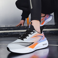 Baskets décontractées pour hommes, style marche, respirantes, tendance, légères, printemps-automne, chaussures de course