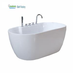 Blanc Durable Drain Central <span class=keywords><strong>Baignoire</strong></span> Chine 1500mm Moderne Acrylique Autoportante De Forme Ovale Tremper 1 Personne <span class=keywords><strong>Baignoire</strong></span> - Product Image 1