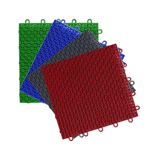 インターロッキングバドミントンローラースケートテニスバスケットボールバレーボールコート幼稚園PPフロアタイル