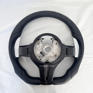 Volant sport en cuir M pour <span class=keywords><strong>BMW</strong></span> Série F F20 F21 F22 F44 F30 340i F31 F34 <span class=keywords><strong>335i</strong></span> F32 F33 F36 F10 535i 550i F11 F07 F06 F13 - Product Image 6