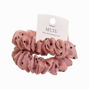 2 Stück Fascina teurs Pour Femmes Haar bänder Hochela tisches Haar zubehör Femme Solid Color Haar gummis für Mädchen - Product Image 6