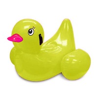 Waterhan personnalisé vente en gros de haute qualité mélange couleur PVC gonflable ballon d'exercice piscine flotteur 105cm 20kg + capacité équitation animal