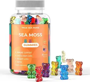 Bio-Natur Meeresmoos-Gummi vegan Seamos-Candy Bären Meeresmoos-Gummi