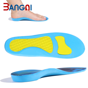 Fournisseur de coussinets de chaussures de sport Semelle intérieure absorbant les chocs <span class=keywords><strong>GEL</strong></span> Support de la voûte plantaire Inserts de course <span class=keywords><strong>Semelles</strong></span> de sport pour chaussures de badminton - Product Image 4