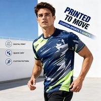 Camisetas de Práctica Personalizadas con Logotipo, Unisex, de Secado Rápido, de Poliéster, para Clubes Deportivos, Entrenamiento Diario
