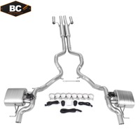 Système d'échappement pour Land Rover Range Rover 5.0T 2017+ Silencieux à clapets Catback avec télécommande en acier inoxydable SS 304