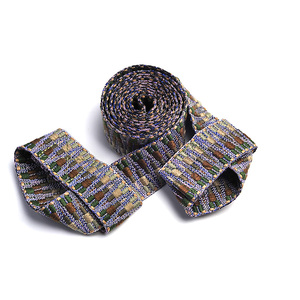 Correa para colchoneta de yoga de poliéster con diseño flexible, alta elasticidad, ajuste universal, 3,8x162 cm, para gimnasio y fitness - Product Image 5