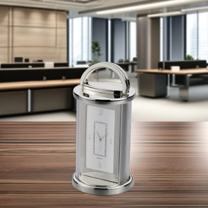 Custom Luxury Modern Quartz Desk <strong>Clock</strong> with Hourly Chiming and Needle Display for Home Decor - Product Image 4