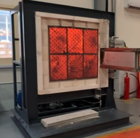 Appareil de test de résistance au feu électronique ASTME84 de haute précision pour matériaux de construction