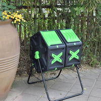 Composteur de déchets alimentaires, bac à compost pour jardin, retourneur de compost, machine à compostage, bac à compost