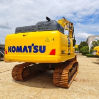 Excavatrice sur chenilles hydraulique d'occasion Komatsu PC200-11M1 de 20 tonnes pour l'exploitation minière, les travaux routiers et la construction civile