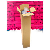Tapis en rouleau 100 % polyester respirant non tissé, rose, antidérapant, en feutre, pour scène, escalier, événementiel, en promotion