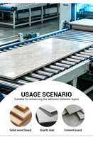 Primaire d'adhérence UV professionnel de qualité industrielle pour revêtement à rouleau, mastic transparent pour bois, peinture liquide anti-décapage pour appareils