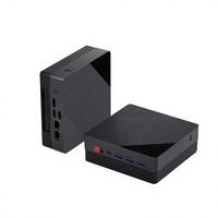 Mini PC Ryzen R5-4500U, 2*DDR4-3200Mhz, 512GB PCIE 3.0 M.2 2280 SSD, DP 1.4 4K 60Hz, 2*RJ45 2.5G Gigabit, 3*USB 3.0, Wi-Fi5, Wi-Fi6