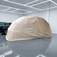 Auvent en coton laminé à trois couches, résistant aux hautes températures, résistant à la neige et à la grêle, abri solaire pour voiture en extérieur