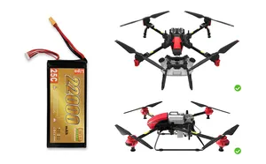 Enrich 전원 공장 큰 승진 6S 22.2V 22000mAh 25C 리튬 폴리머 배터리 농업 UAV DroneDrone 분무기