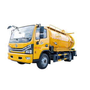 Low Price Manual Diesel Septic Tank Truck 4x2 5~10m3 Euro3 Vacuum Sewage Suction Truck - Product Image 6