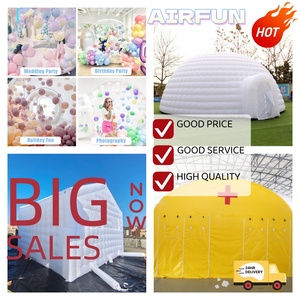 <span class=keywords><strong>AIRFUN</strong></span> - Carpa Domo Inflable Oxford Blanca Personalizada, Carpa Domo Inflable para Glamping, Carpa Domo Inflable Oxford - Product Image 6