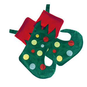 Fournitures de décoration de Noël sac cadeau de bonbons grandes chaussettes <span class=keywords><strong>elfe</strong></span> ornements d'arbre de Noël <span class=keywords><strong>bas</strong></span> de Noël - Product Image 5