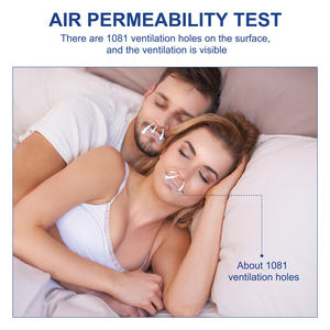 ELAIMEI Label Pribadi Memperbaiki Kualitas Tidur, Perangkat Anti Dengkur Instan, Plester Mulut Transparan Tingkat Medis - Product Image 4