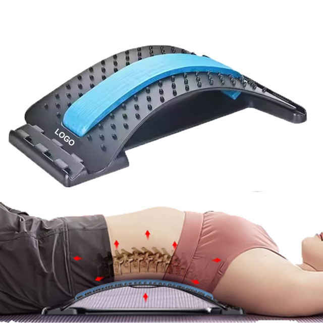 Manufacturer High Quality Lumbar Support Device Posture Corrector Back Stretcher for Upper and Lower Back Pain Relief