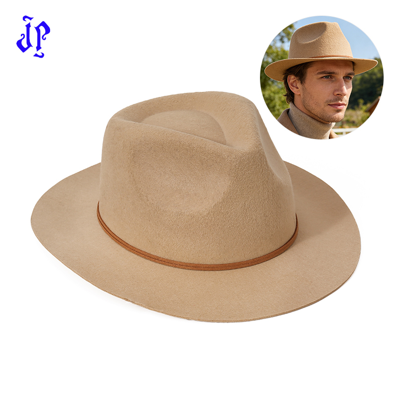 JP Casual Style Khaki Hat Cowboy