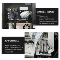 Cowint A1 imprimante DTF 60cm 24 pouces 4 pièces I3200 têtes d'impression utilisées imprimante DTF Machine d'impression imprimante DTF epson l 1800