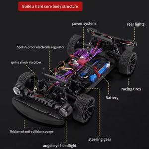 รถบังคับวิทยุ SJY-Q117 2.4G 4wd ขนาด 1/16 แบบ Full Proportion สำหรับวิ่งออฟโรด รถดริฟท์บังคับวิทยุ RC390 มอเตอร์แบบแปรงถ่าน ความเร็ว 38 กม./ชม. - Product Image 4