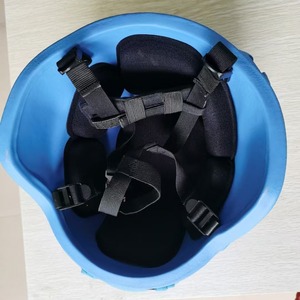Casque de sécurité en plastique pour sports de plein air DF08 MICH bleu WENDY avec fermeture à boucle réglable, vente en gros - Product Image 2