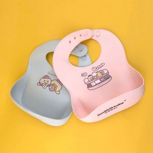Baberos de Silicona de Grado Alimenticio Personalizados de Primera Calidad para Bebés, Libres de BPA, Impermeables, con Cierre de Botón - Product Image 5
