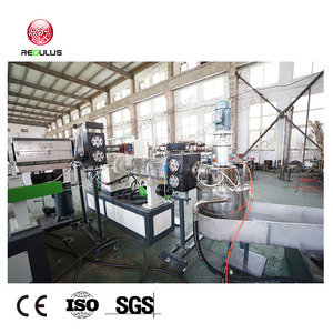 Riciclaggio di rifiuti TPU EVA LDPE PET tessuti sacchetti di plastica pelletizzante per macchina linea - Product Image 5