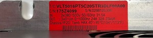 PLC VLT5016PT5C20STR3DLF00A00 175Z4099 23kVA LCP pour contrôleur 5000 PLC VLT5016PT5C20STR3DLF00A00 175Z4099 23kVA LCP - Product Image 4