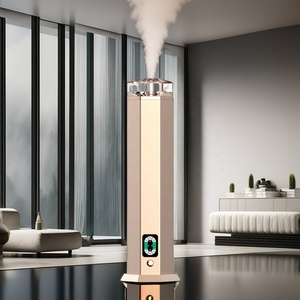 Design anti-fuite de luxe Cadeaux de Noël pour la maison Tour Premium sans fil Compatible <span class=keywords><strong>Doterra</strong></span> Vente en gros Diffuseurs d'huiles essentielles - Product Image 4