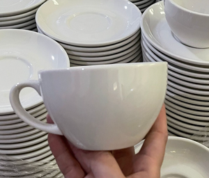 Taza de Café de Cerámica con Logotipo Personalizado al por Mayor |   260ml/340ml/380ml/460ml |   Taza de Gran Capacidad para Latte y Cappuccino para Compras al por Mayor - Product Image 4