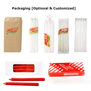 Bougies de table personnalisées, moulées à la main, de haute qualité, à combustion lente et longue durée, sans fumée, aux couleurs métalliques <span class=keywords><strong>doré</strong></span>, argenté et or champagne, en forme de bâtonnets. - Product Image 4