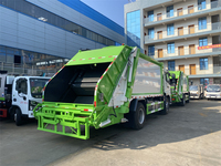 Camion compacteur à ordures FOTON 15CBM 4x2 Diesel à chargement arrière pour la collecte des déchets et l'assainissement municipal