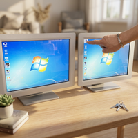 PC industriel tout-en-un sans ventilateur J1900 I3 I5 I7, étanche IP65