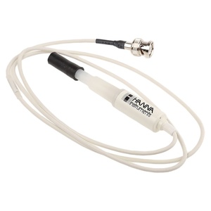 อิเล็กโทรดวัดค่า pH รุ่น FC200B PVDF ของ Hanna Instruments พร้อมอินเทอร์เฟซ BNC ช่วงวัด 0 ถึง +50 องศาเซลเซียส ฟังก์ชันวัดอุณหภูมิ 0 ถึง 12 pH - Product Image 1