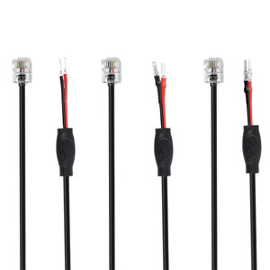 Cable de alimentación para coche con conector RJ11, para radar, detector de radar, cámara de salpicadero, cable reductor de voltaje 12V. Venta directa de fábrica L197 - Product Image 5