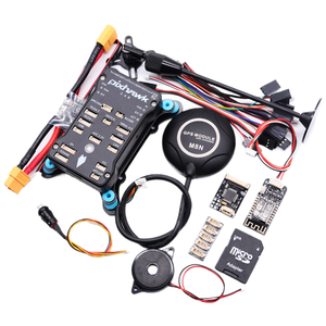 BSSY) Carte de prototype Pixhawk 2.4.8 pour contrôle de vol, support antichoc I2C PPM, <span class=keywords><strong>module</strong></span> <span class=keywords><strong>GPS</strong></span> WIFI <span class=keywords><strong>M8N</strong></span> - Product Image 1