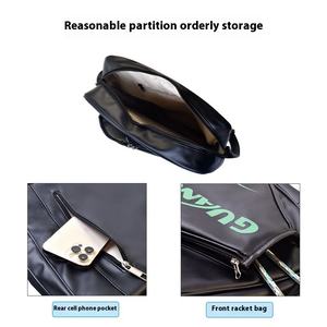 Bolsa de Bádminton Personalizada, Impermeable, de PU, para Raquetas, Bolsa de Hombro para Hombres y Mujeres, Bolsa Deportiva para Raquetas de Bádminton - Product Image 5