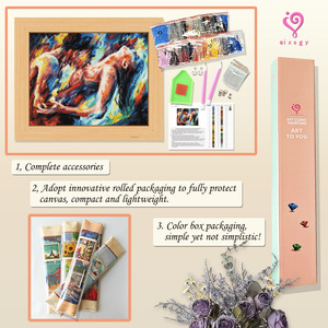 Kit de Peinture Diamant 5D pour Enfants, Style Dessin Animé, avec Cadre et Autocollants – Idéal pour un Cadeau DIY - Product Image 3