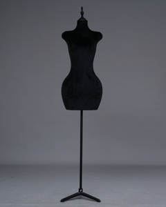 <span class=keywords><strong>Mannequin</strong></span> de <span class=keywords><strong>couture</strong></span> en plastique pour femmes grande taille avec support doré pour l'affichage - Product Image 5