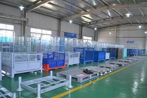 รถเข็นสแตนเลสพับเก็บได้รถเข็นซูเปอร์มาร์เก็ตขนาดใหญ่ปรับแต่งได้ - Product Image 4