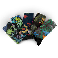 Chaussettes d'été amusantes pour hommes en gros, en Spandex/Polyester tricoté, motif bouteille de liqueur, impression numérique, thème boisson