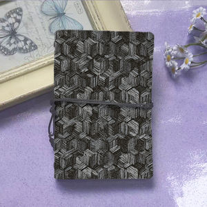 สมุดโน๊ตแสนสวยที่ทำด้วยมือเล่ม A6ต้องมีสำหรับนักศึกษาคิเนสิโอโลยีที่เหมาะกับบันทึกย่อและ <span class=keywords><strong>clien</strong></span> - Product Image 2